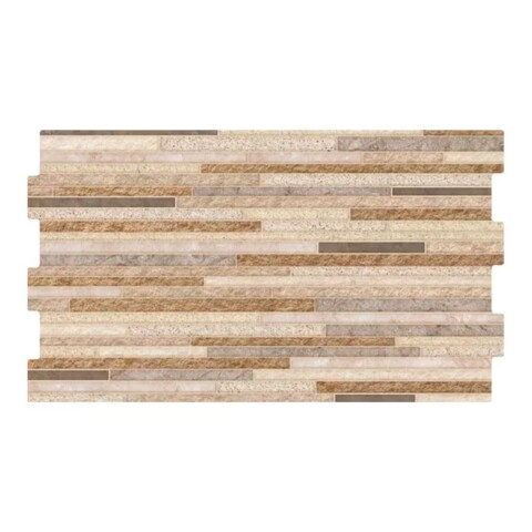 Cerámica para pared Oasis Avila 31x54 cm estilo piedra Mate Cerámica Para Pared Oasis Avila 31x54 Cm Estilo Piedra Mate