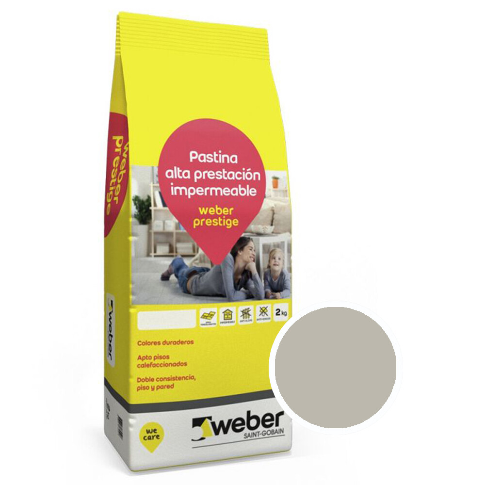 PASTINA WEBER PRESTIGE COLOR NIEBLA X 2 KG. Pastina Weber Prestige Color Niebla X 2 Kg.