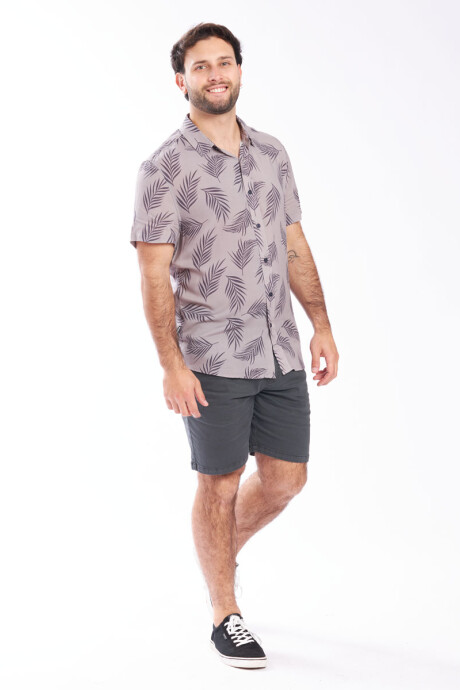 CAMISA VERDA DIXIE Gris Medio