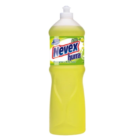 DETERGENTE LIQUIDO HURRA NEVEX LIMON 1250 ML DETERGENTE LIQUIDO HURRA NEVEX LIMON 1250 ML