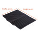 Alfombrilla Silicona Escurridor Vajilla Negro