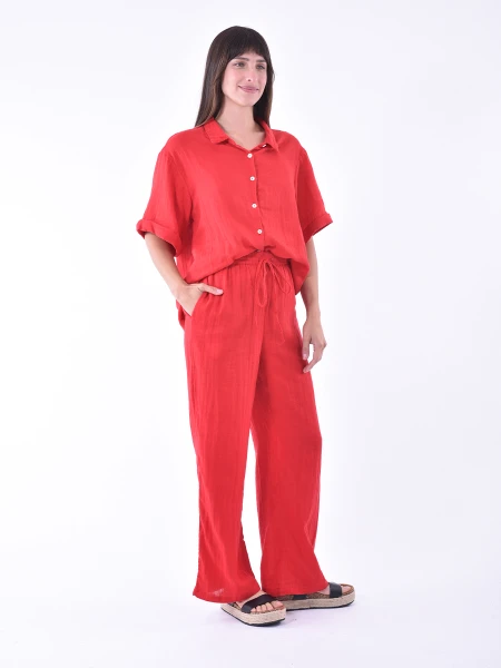 PANTALON TANZO ROJO