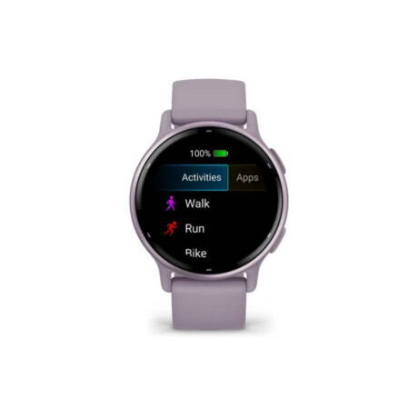 Reloj Garmin Vivoactive 5 Con Bisel de Aluminio Lila