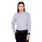 Camisa oxford manga larga dama Gris