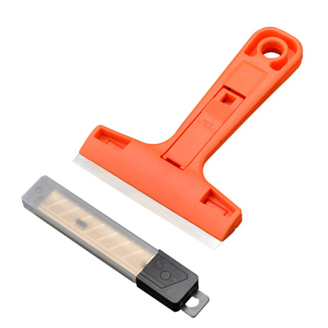 ESCARIADOR PLASTICO 145X100MM C/3 CUCHILLAS EXTRAS Sin color