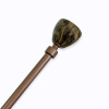 VARA METAL BRONCE P/CORTINA 122-218CM Unica