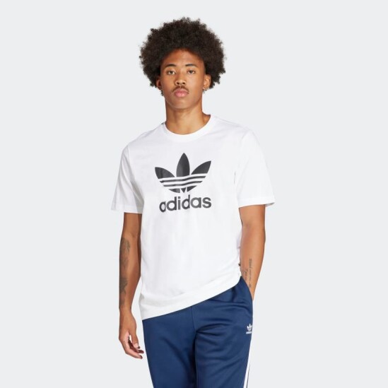 Remera Adidas Trifolio Blanco