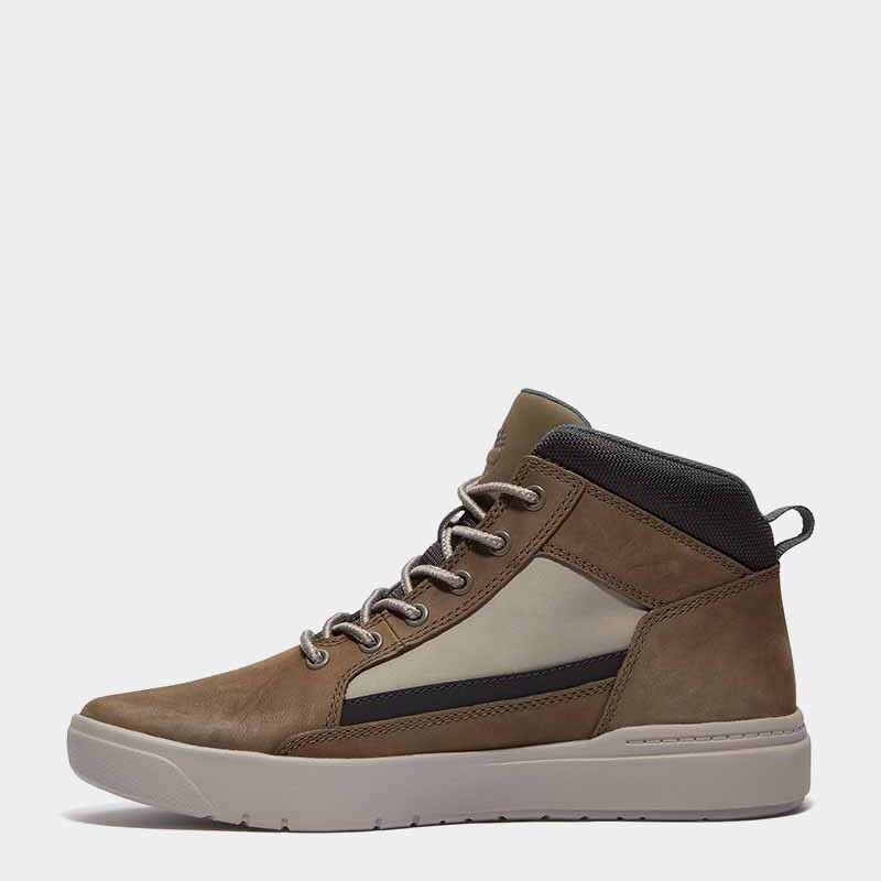 Zapatillas Allston Mid Hombre Dark Brown Nubuck