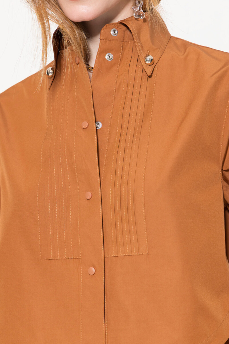 CAMISA LISBOA Caramelo