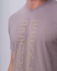 Remera manga corta Taupe