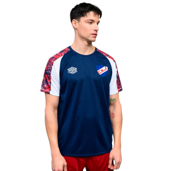Remera Nacional UMBRO PRO TRAINING de Hombre - NU90988M Bordo