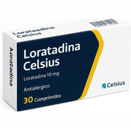 Loratadina Celsius 30 Comprimidos Loratadina Celsius 30 Comprimidos