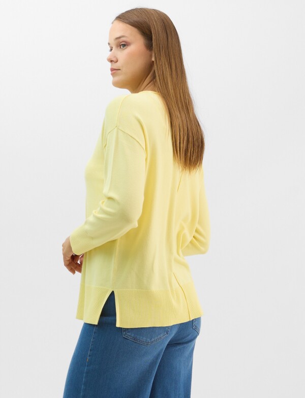 Buzo Pespunte AMARILLO