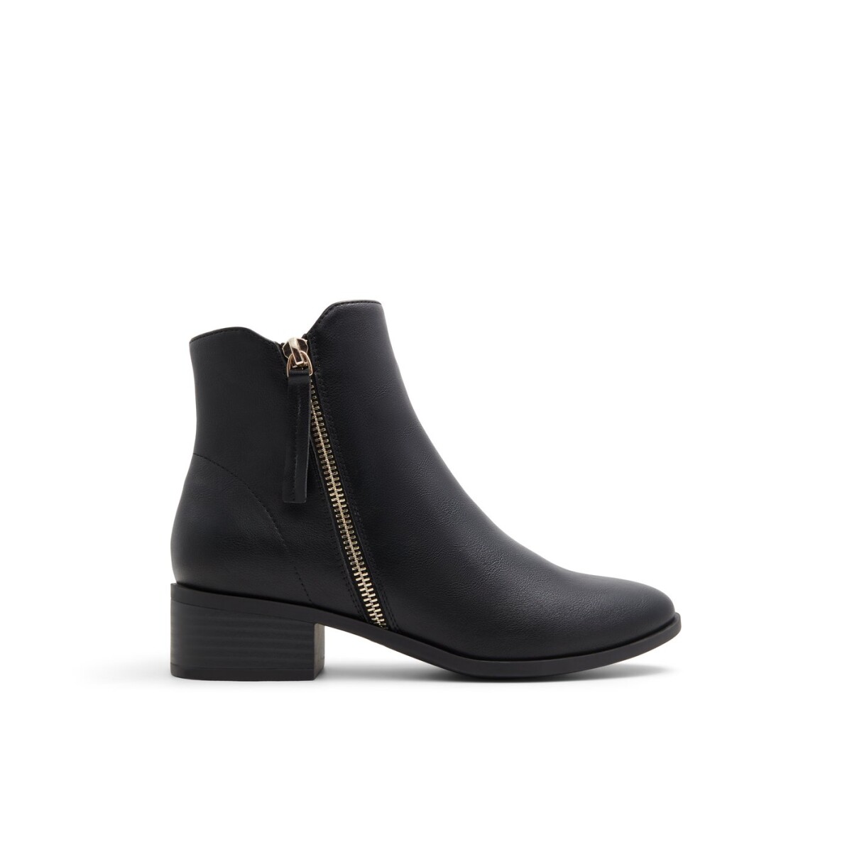 LYDIIA BLACK SMOOTH SYNTHETIC - BLACK 