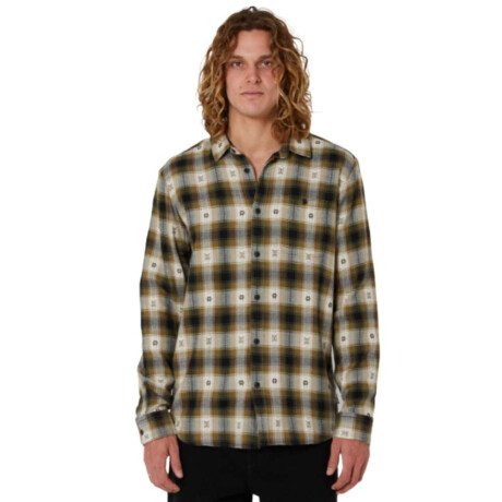 Camisa ML Volcom Skate Vitals Simon Diseño a cuadros