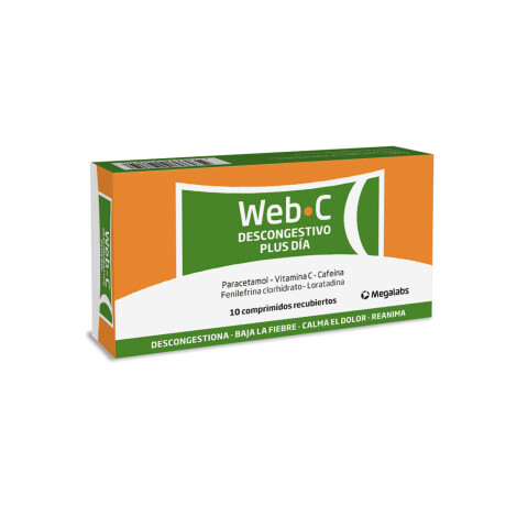 Web C Plus Descongestivo Día 10 Comprimidos Web C Plus Descongestivo Día 10 Comprimidos