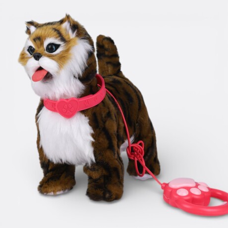 Peluche de Perro con Sonido Shiba Inu Atigrado