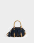 Bowling Carteras Medianas - Azul Gastado