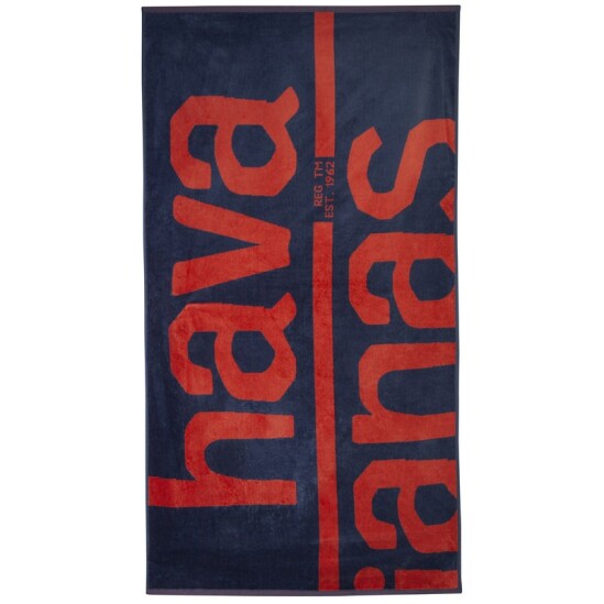 Toalla Havaianas Logo Azul