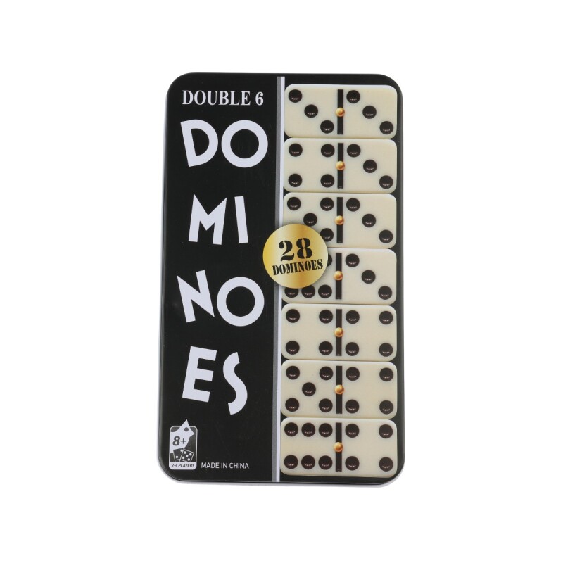 Domino Juego con caja 24 piezas Domino Juego con caja 24 piezas