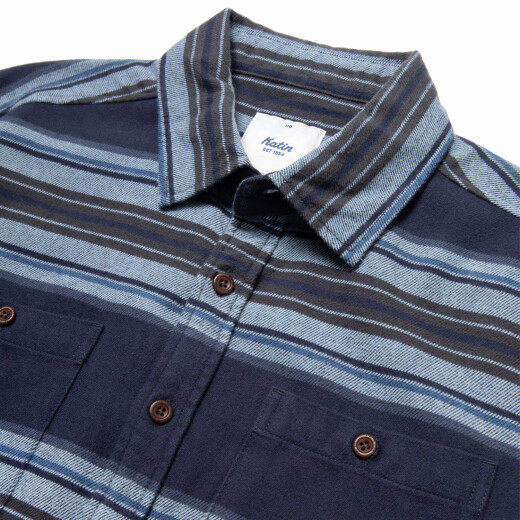 Camisa Katin Sierra Flannel - Azul Camisa Katin Sierra Flannel - Azul