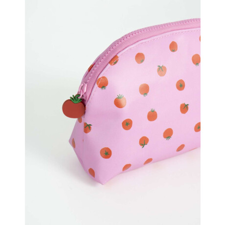 Portacosméticos Rayado Rosa Viejo