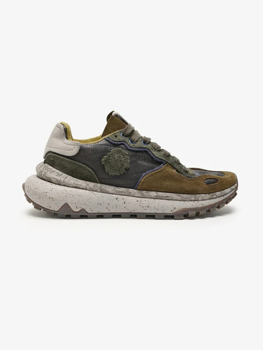 SHOES CHACRONA METTA BUCKIN. - DARK OLIVE 