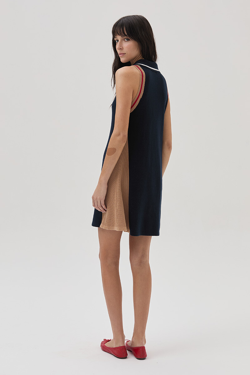 Vestido Noa Azul Marino