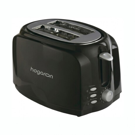 Tostadora HOGARON HGTS2BK 700W 2 Rebanadas 5 Niveles Con Función De Descongelado Y Recalentado Tostadora HOGARON HGTS2BK 700W 2 Rebanadas 5 Niveles Con Función De Descongelado Y Recalentado