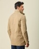 Campera Safari Algodón Beige