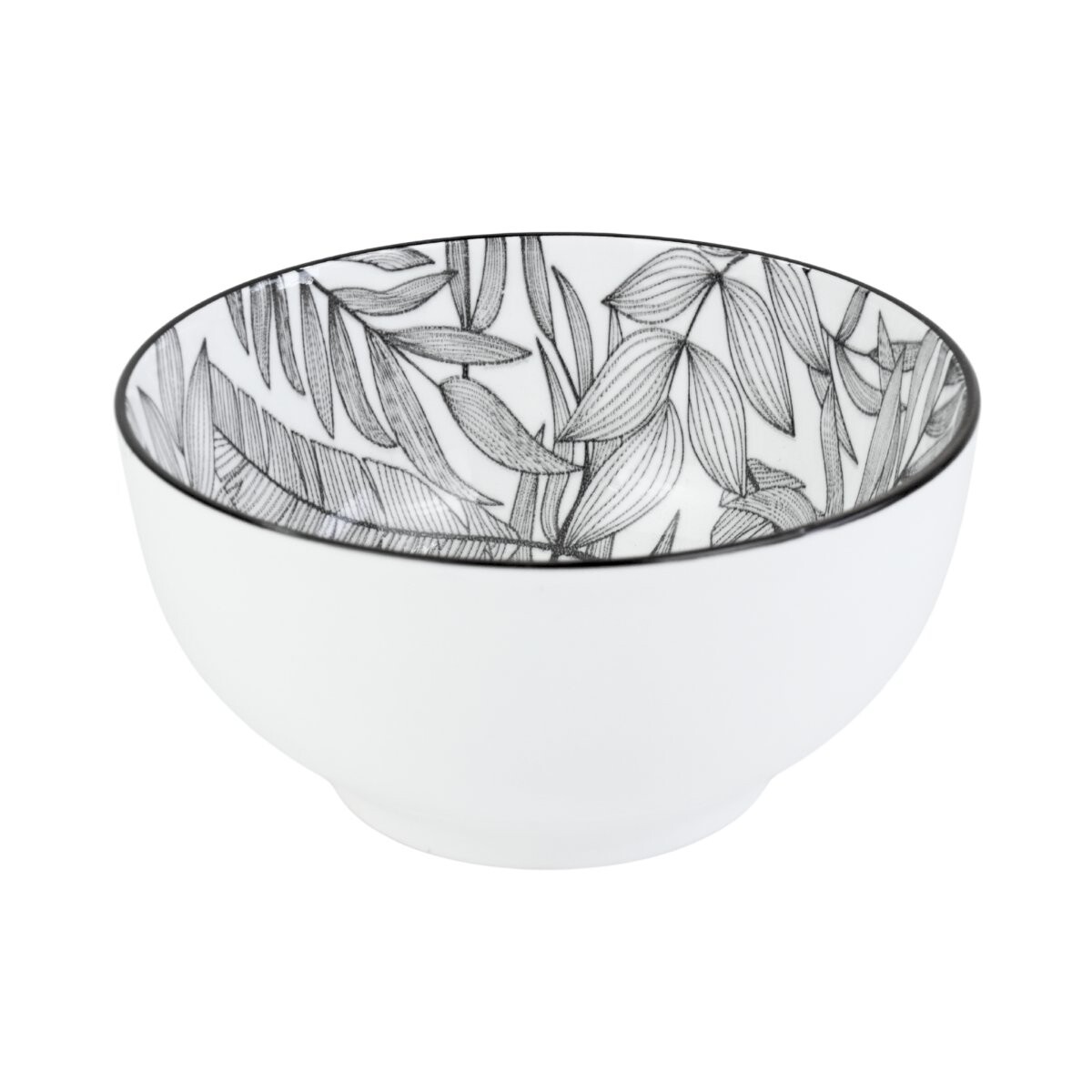 Bowl de ceramica con diseño interior 