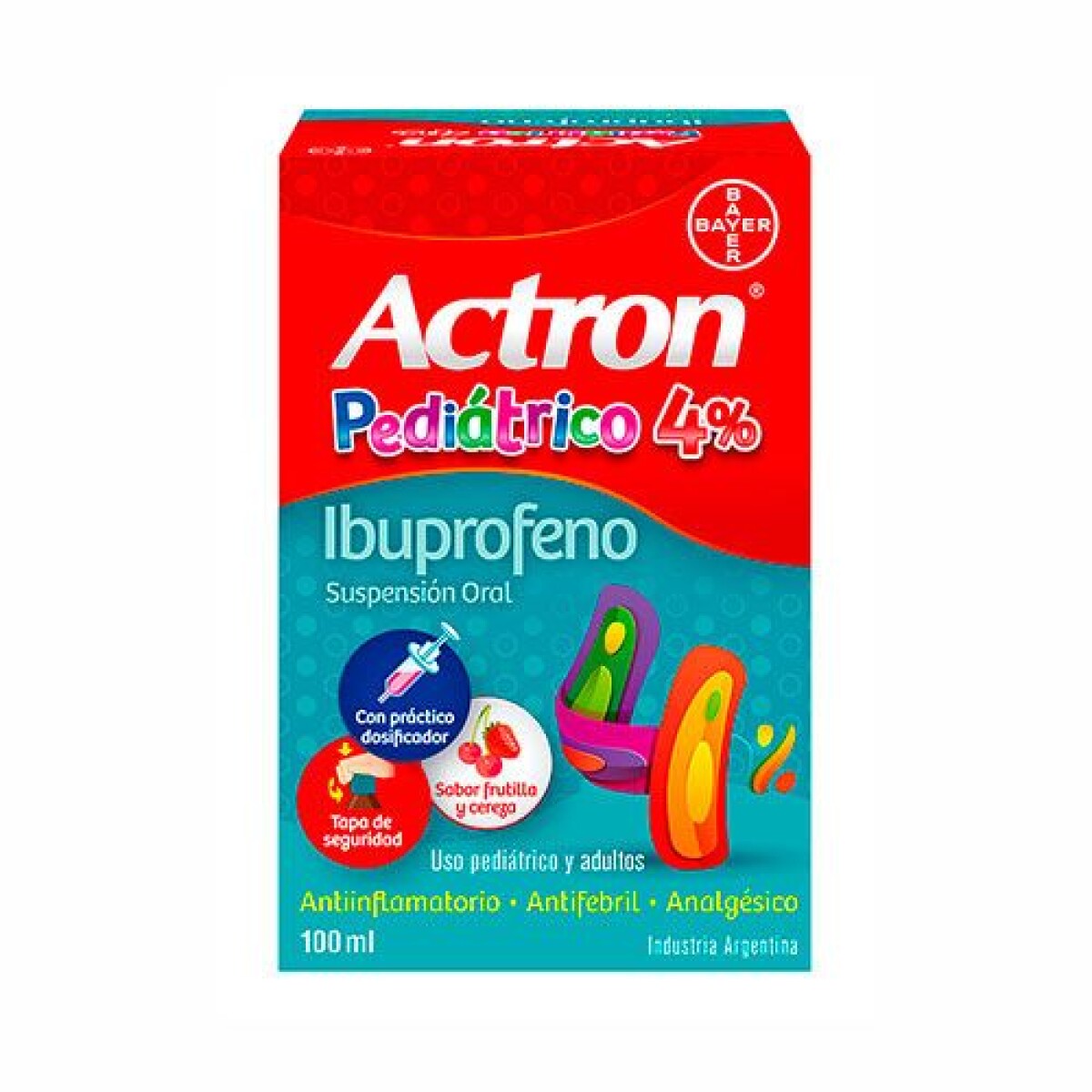 Actron Pediatrico 4% susp 100ml. 