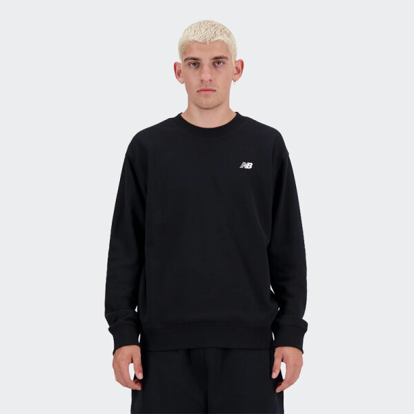 Buzo New Balance Small Logo Negro