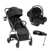 Travel system JOY KIKKABOO ISOFIX negro