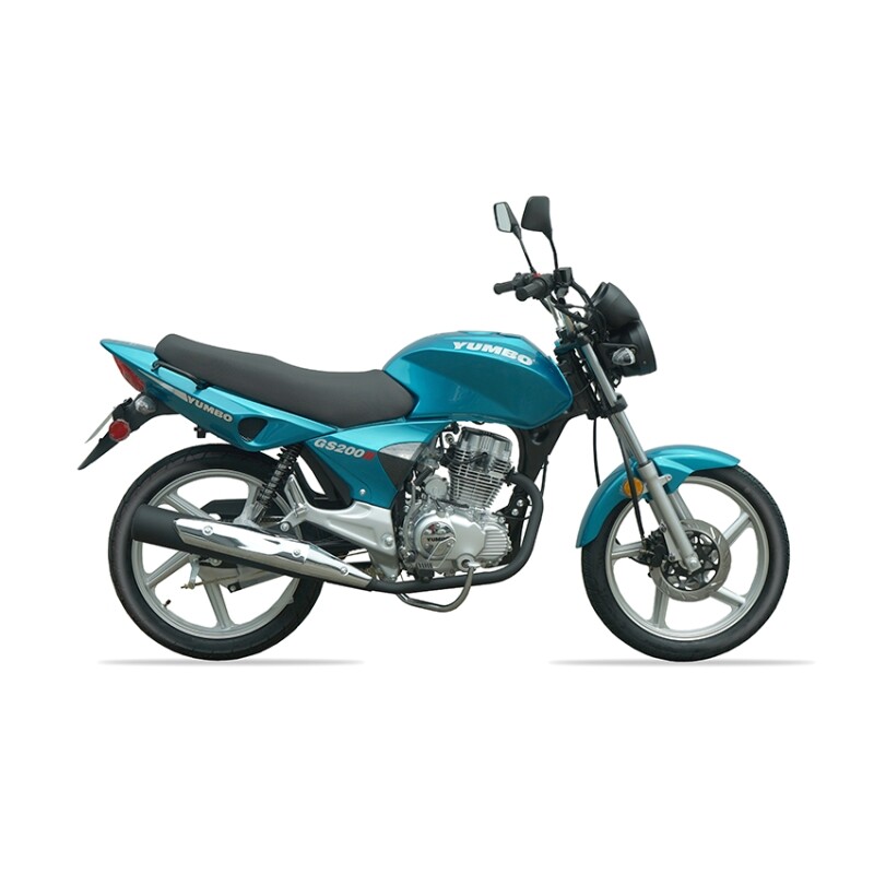 Moto Yumbo Calle Gs200 Iii Led Celeste (ce)