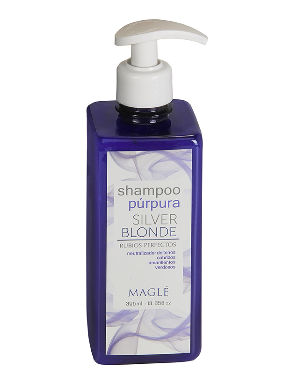 Shampoo matizador Silver Blonde Maglé - 395 ml 