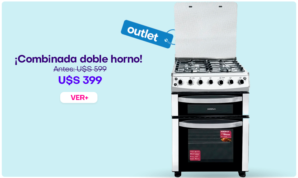 Cocina combinada doble horno de Outlet