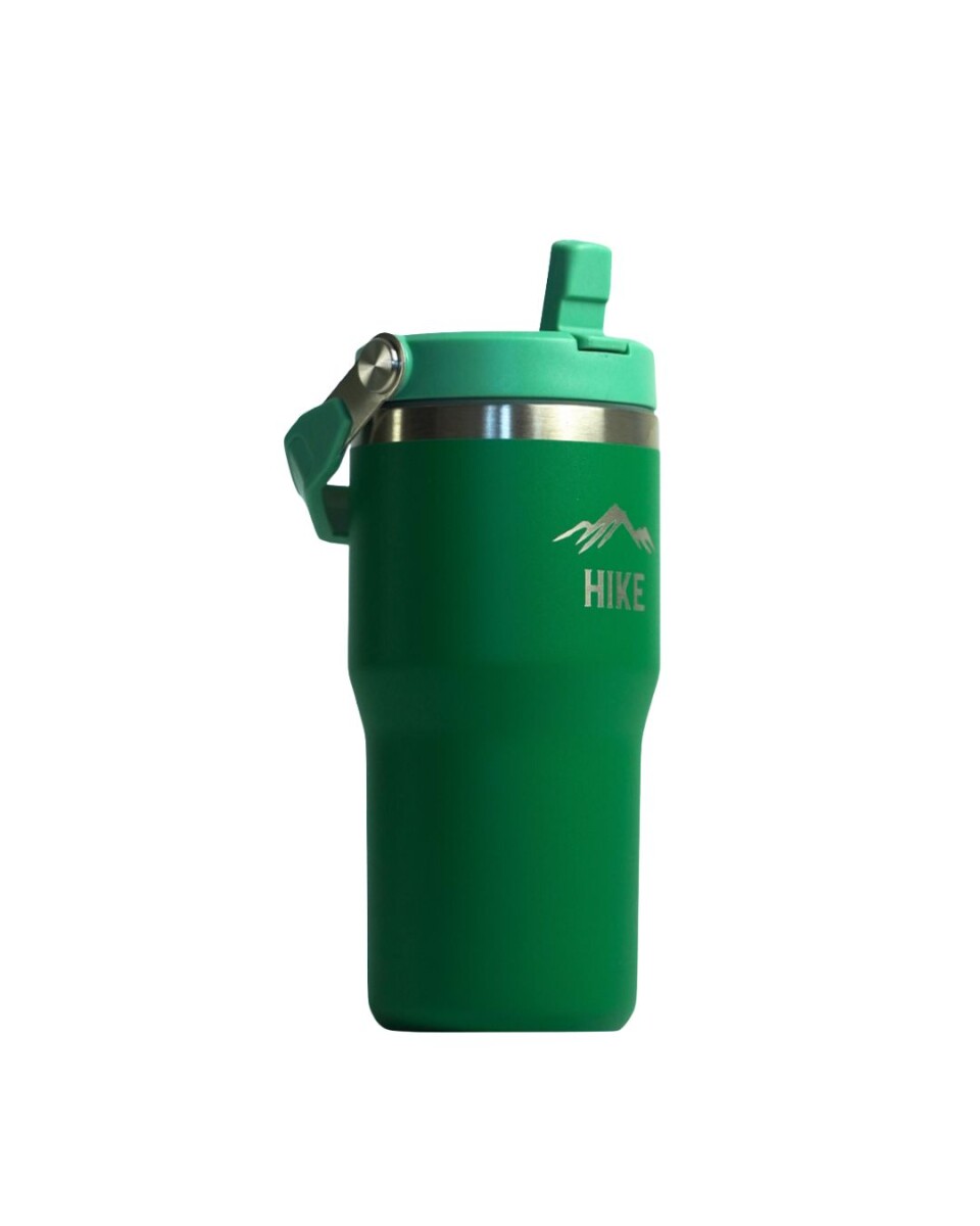 Termo HIKE Grip 590 ML - Color Verde Monte 