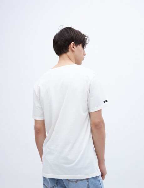 Remera Gunnar Off white