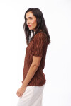 BLUSA JACINTA MARRON