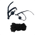 Set De BDSM Sado De 7 Piezas Negro