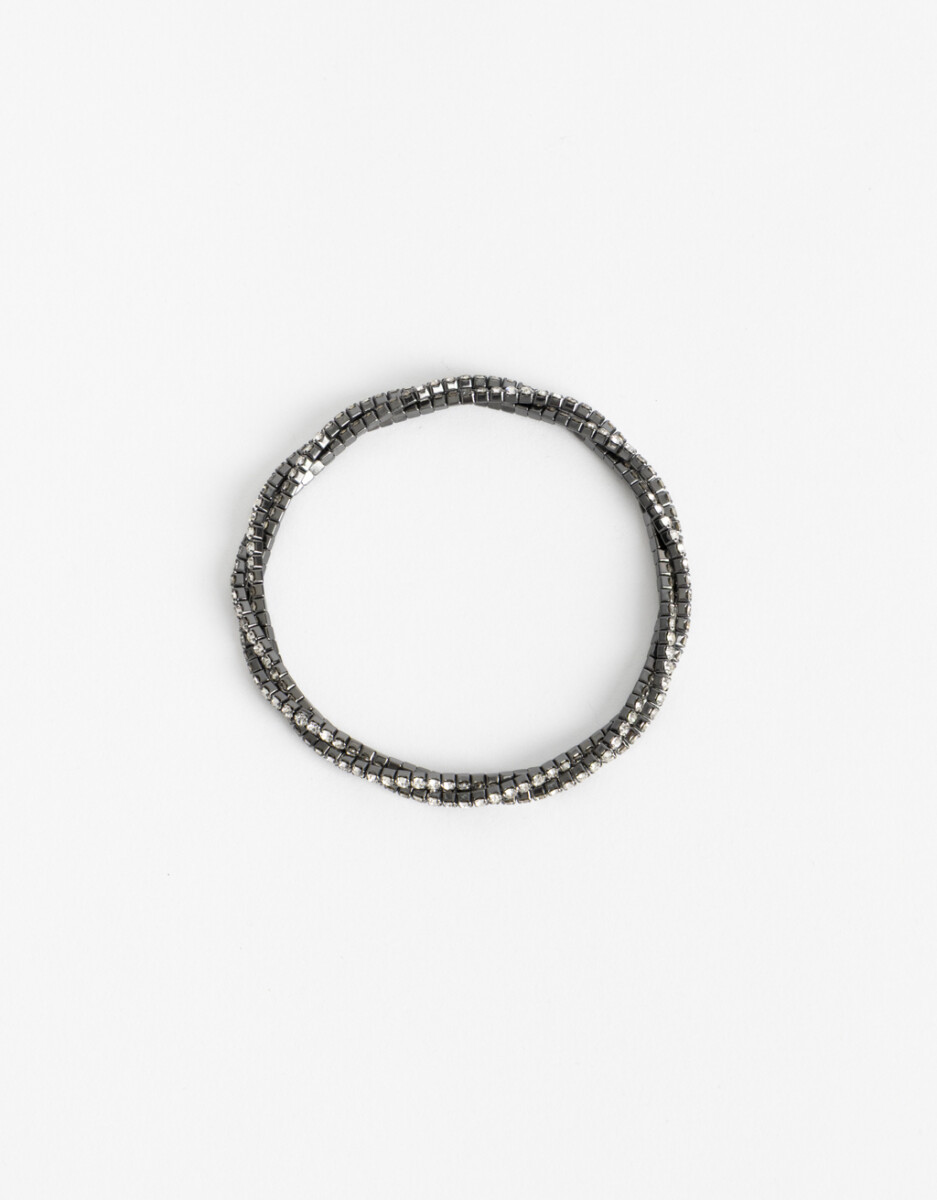 Pulsera Elástica Strass 