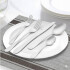 Juego de 24 Cubiertos De Acero Inoxidable Cocina Imback Plateado Juego de 24 Cubiertos De Acero Inoxidable Cocina Imback Plateado