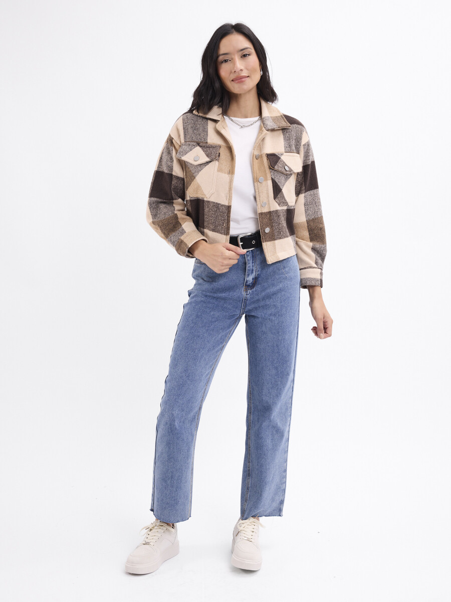 Jean recto Rosa - lavado medio 