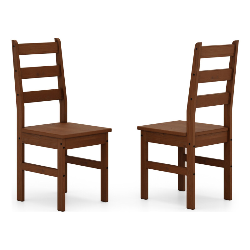 JUEGO DE COMEDOR 6 SILLAS CERA OSCURO Juego De Comedor 6 Sillas Cera Oscuro