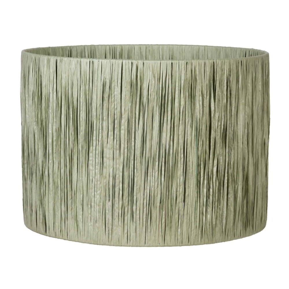 PANTALLA RAFFIA VERDE RAFFIA