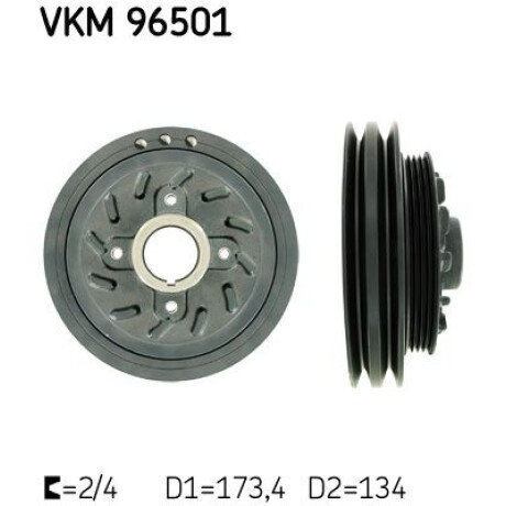 POLEA DE MOTOR MITSUBISHI DAMPER CIGUEÑAL L200 H100 H1 KIA K2500 2.5D - POLEA DE MOTOR MITSUBISHI DAMPER CIGUEÑAL L200 H100 H1 KIA K2500 2.5D -