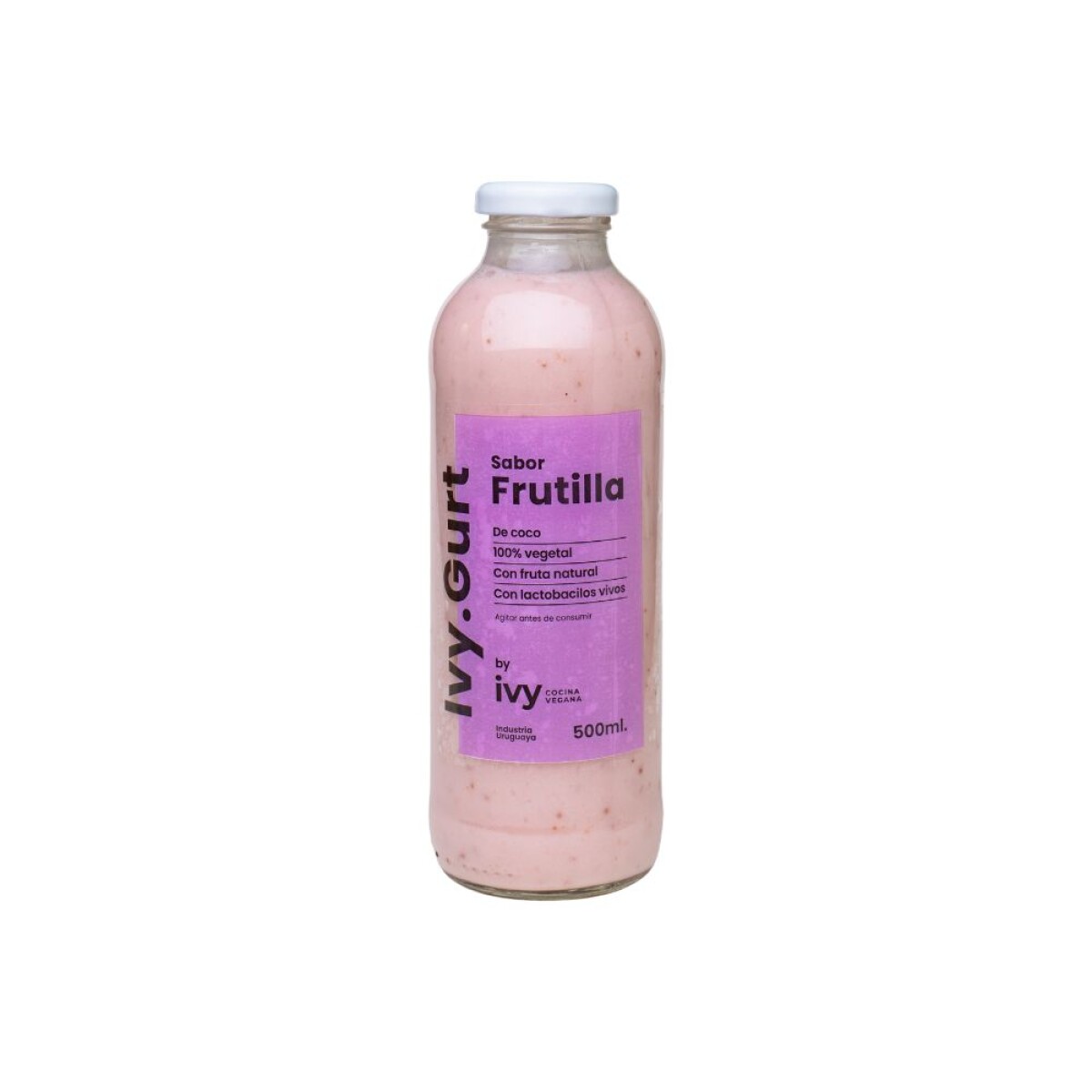 Yogurt de Frutilla Vegano Ivy 500ml 