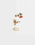 Bijou Cuff Frutas Set De Earcuff "cherry" - Dorado