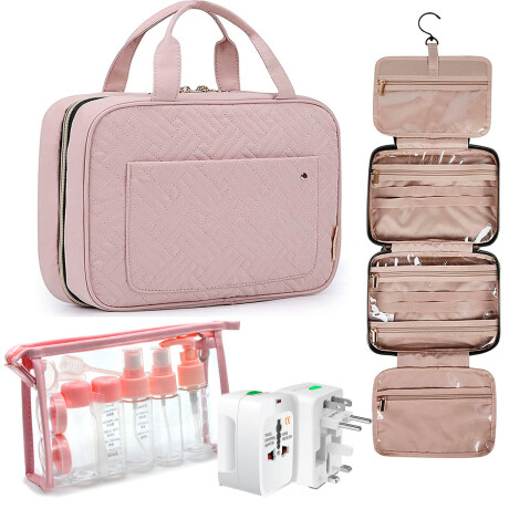 Bolso Organizador de Valijas Viaje Adaptador Frascos Val001011